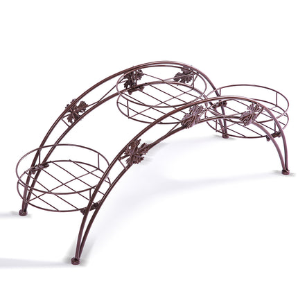 Levede Plant Stand Outdoor Indoor Metal Bronze-2018816651222454272