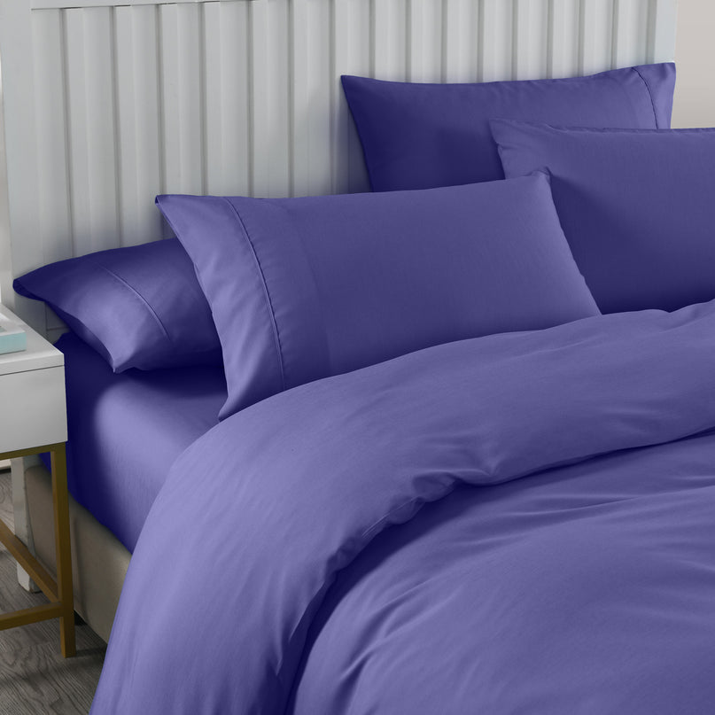Royal Comfort Bamboo Cooling 2000TC Quilt Cover Set - Double-Royal Blue-1951134827512205313