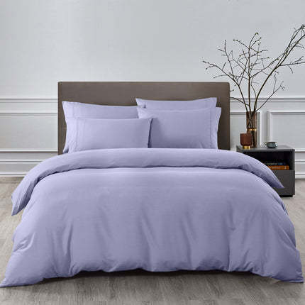 Royal Comfort Bamboo Cooling 2000TC Quilt Cover Set - King-Lilac Grey-1951134828724359168
