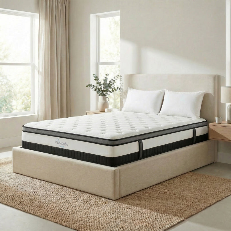 Osteopedic Euro Top Pocket Spring Mattress - Single-1951134905769529344