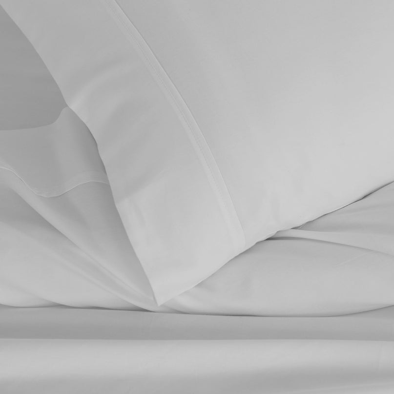 Royal Comfort - Balmain 1000TC Bamboo cotton Sheet Sets (Queen) - Cool Grey-1951134878133260292