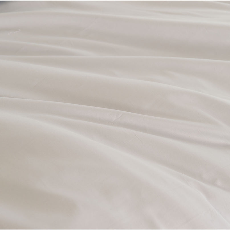 Royal Comfort - Balmain 1000TC Bamboo cotton Quilt Cover Sets (King) - Cool Grey-1951134830737625091