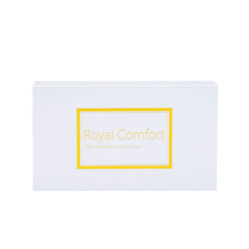 Pure Silk Pillow Case by Royal Comfort (Single Pack) - Champagne Pink-1951134815461969927