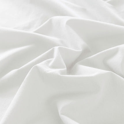 Royal Comfort Vintage Washed 100% Cotton Sheet Set King - White-1951134889655013382