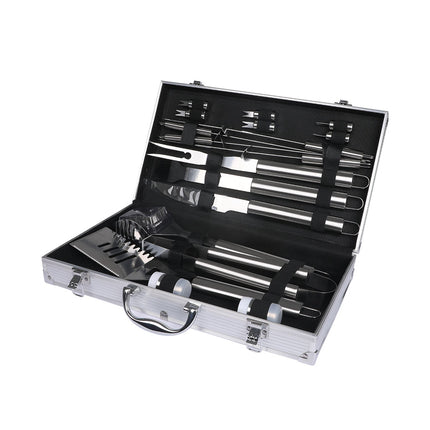 Moyasu 18Pcs BBQ Tool Set Stainless-2006733309673082880