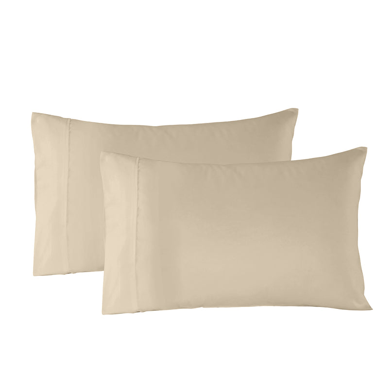 Royal Comfort Blended Bamboo Sheet Set Dark Ivory - Queen-1951134848613748741
