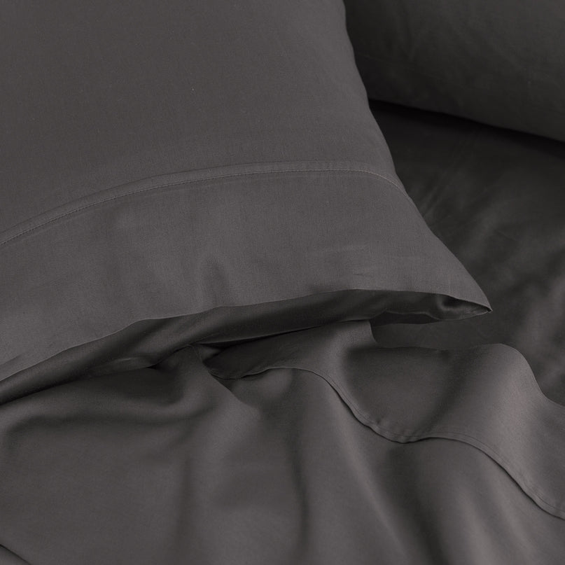 Royal Comfort - Balmain 1000TC Bamboo cotton Sheet Sets (Queen) - Pewter-1951134852841607172