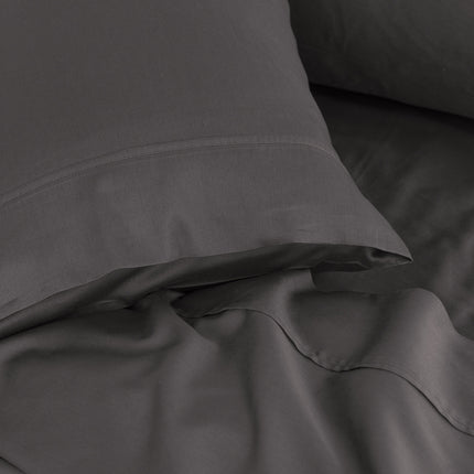 Royal Comfort - Balmain 1000TC Bamboo cotton Sheet Sets (King) - Pewter-1951134853755965444