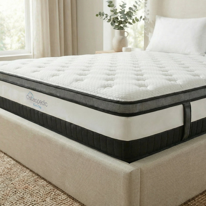 Osteopedic Euro Top Pocket Spring Mattress  - Queen-1951134905404624899
