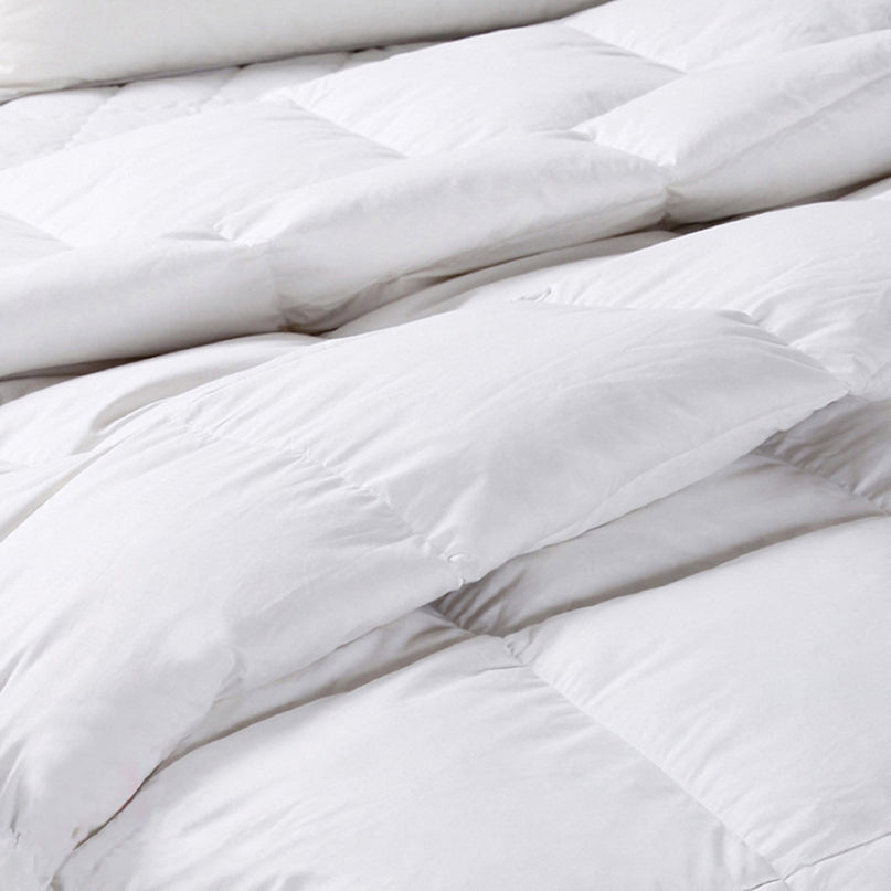 Royal Comfort Goose Deluxe 50/50 feather and down Quilt 500gsm -Queen-1951134838757134337