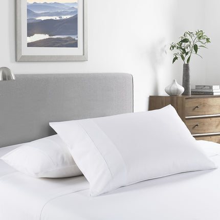Royal Comfort Bamboo Cooling 2000TC Sheet Set - Single-White-1951134863302201345