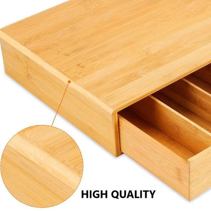 CARLA HOME Bamboo K-Cup Coffee Pod Holder Storage Organizer  for Kitchen, Jewelry and Cosmetic-1992735300081815558
