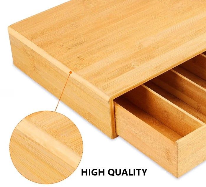 CARLA HOME Bamboo K-Cup Coffee Pod Holder Storage Organizer  for Kitchen, Jewelry and Cosmetic-1992735300081815558