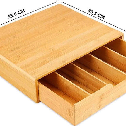 CARLA HOME Bamboo K-Cup Coffee Pod Holder Storage Organizer  for Kitchen, Jewelry and Cosmetic-1992735300081815559