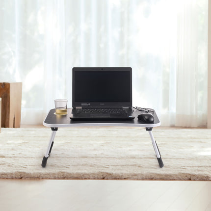 CARLA HOME Laptop Bed Desk with Storage and foldable legs for Adults, Kids & Home Office-1992735285468860425