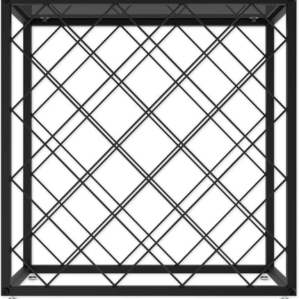 CARLA HOME Freestanding Metal Wine Rack for 25 Bottles-1992735287901556744