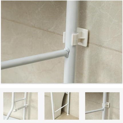 CARLA HOME 3-Tier Over Washing Machine Storage Rack for Laundry Room Space Saving, Towels, Detergent & Bathroom Essentials-1992735298685112325
