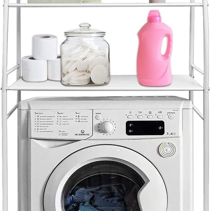 CARLA HOME 3-Tier Over Washing Machine Storage Rack for Laundry Room Space Saving, Towels, Detergent & Bathroom Essentials-1992735298685112327