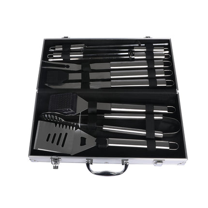 Moyasu 10Pcs BBQ Tool Set Stainless-2006733309522087940