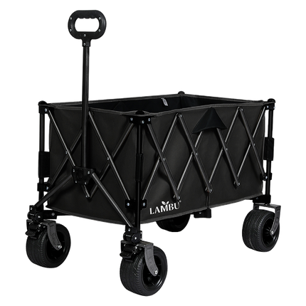 Lambu Folding Wagon Cart Black-2018816837059481608