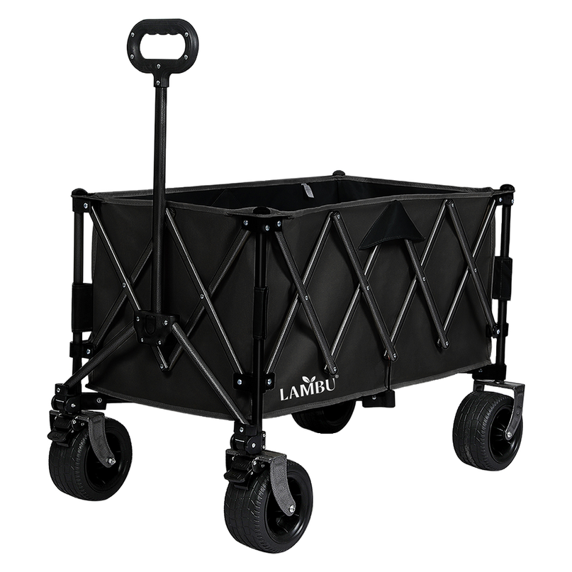 Lambu Folding Wagon Cart Black-2018816837059481608