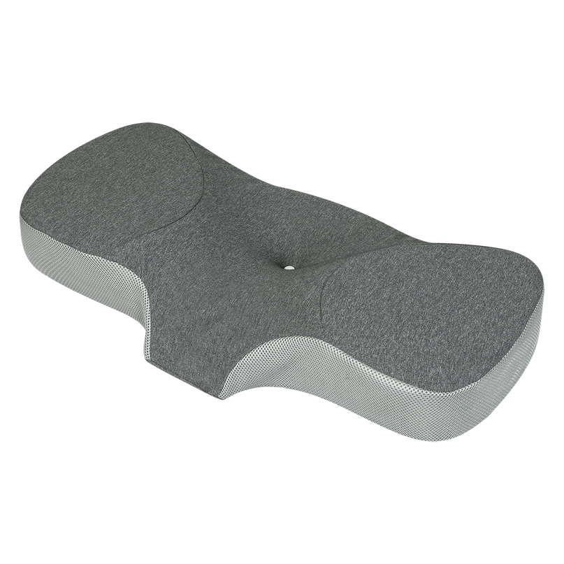 Dreamz Memory Foam Pillow Pillowcase Supprt Grey Rebound-2029387207172821000