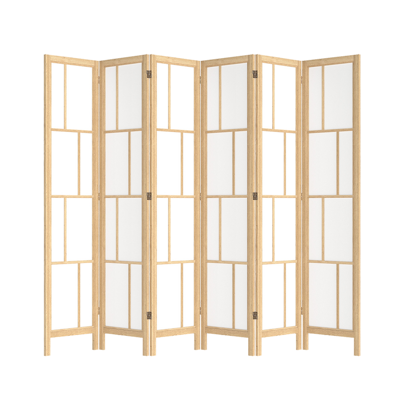 Levede 6 Panel Room Divider 170cm Freestanding Screen-2006733395052335112