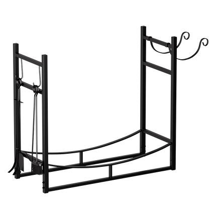 Moyasu Firewood Rack Fireplace Tool Log Holder-2029387206577229832