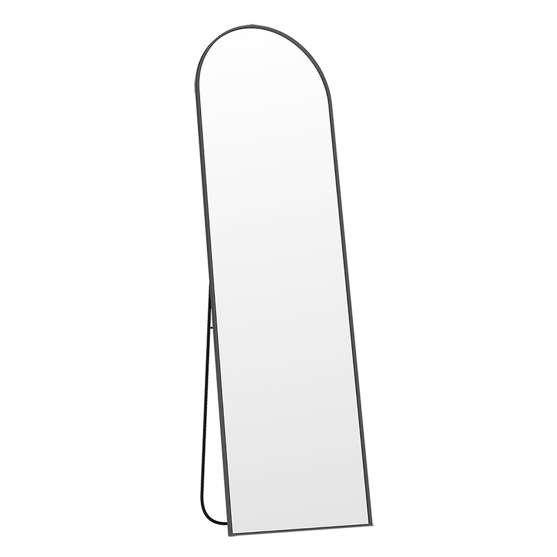 Yezi 165X60CM Full Length Mirror Wall Mounted Mirror Black-2018816839647367176