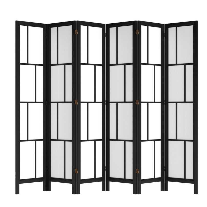 Levede 6 Panel Room Divider 170cm Freestanding Screen-2006733394888757256