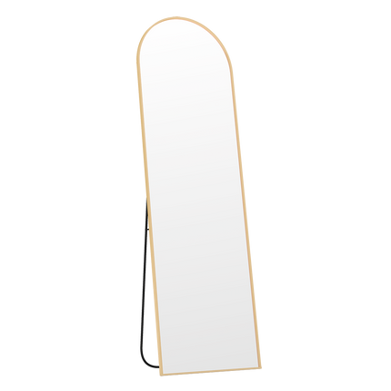 Yezi 165X60CM Full Length Mirror Wall Mounted Mirror Gold-2018816839831916552