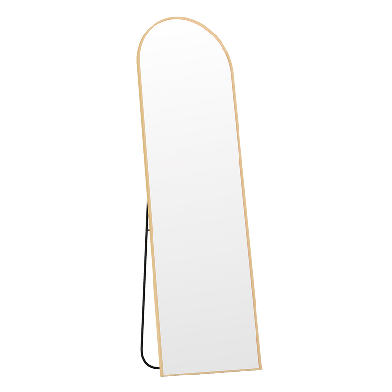 Yezi 165X60CM Full Length Mirror Wall Mounted Mirror Gold-2018816839831916552