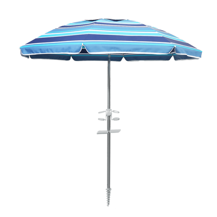 Mountview 2M Outdoor Beach Umbrellas Sand Blue-2006732891584860168