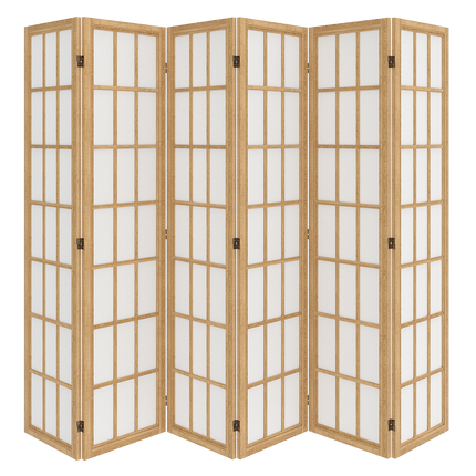 Levede 6 Panel Room Divider 170cm Freestanding Screen-2006732767794171912