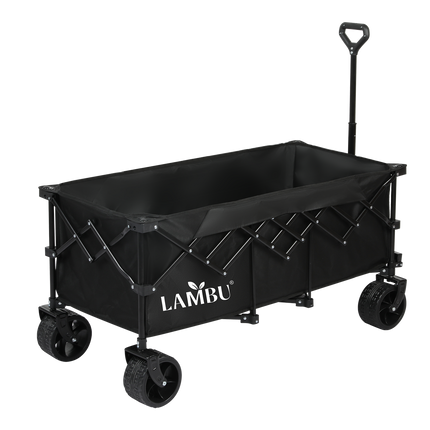 Lambu Folding Wagon Trolley Cart-2018816880265007112