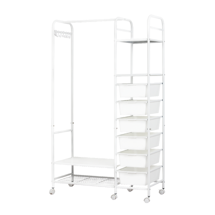 Levede 94CM Clothes Rack Stand Heavy Duty Hanging-2006732699984859144