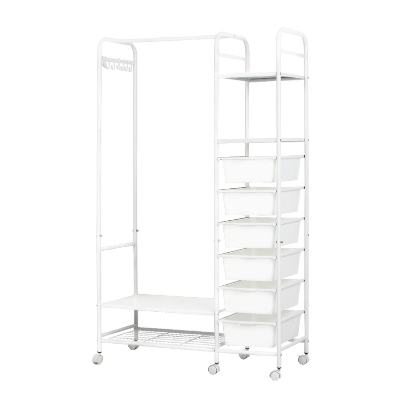 Levede 94CM Clothes Rack Stand Heavy Duty Hanging-2006732699984859144