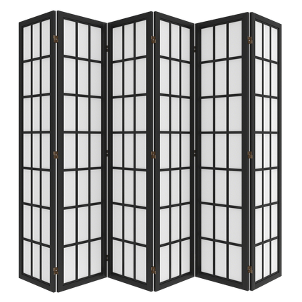 Levede 6 Panel Room Divider 170cm Freestanding Screen-2006732767613816840