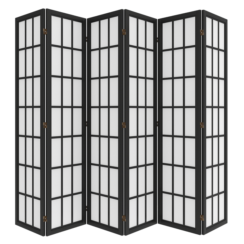 Levede 6 Panel Room Divider 170cm Freestanding Screen-2006732767613816840