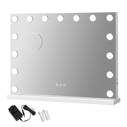 Yezi LED Hollywood Makeup Mirror 45x58cm-2006732739675557896