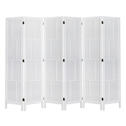 Levede 6 Panel Room Divider 170cm Freestanding Screen-2006733395211718664