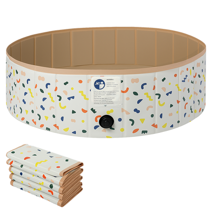 Pawz Dog Swimming Pool Foldable Pet Bath Portable 120cm-2011971115517349896