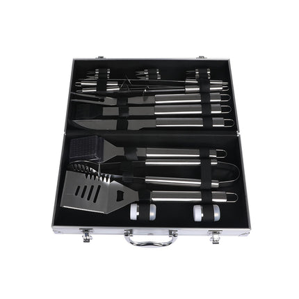 Moyasu 18Pcs BBQ Tool Set Stainless-2006733309673082884