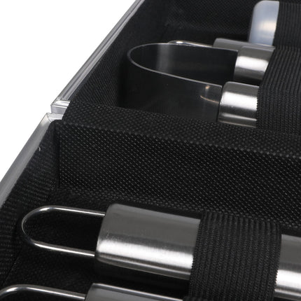 Moyasu 10Pcs BBQ Tool Set Stainless-2006733309522087941