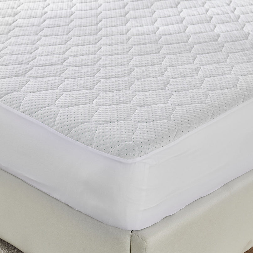 Dreamz Mattress Protector Topper Bamboo King Single-2006733085995044870