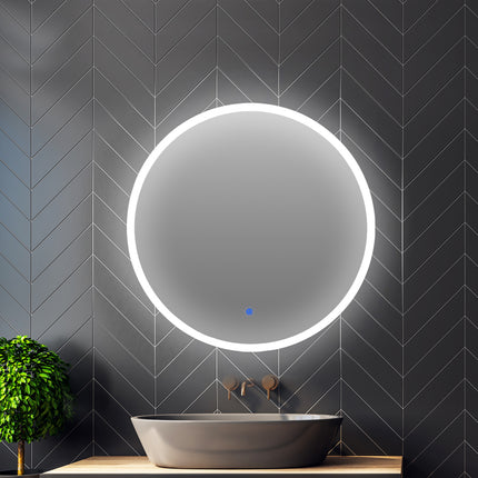 EMITTO LED Wall Mirror Round Anti-fog 60CM-2006733283634843654