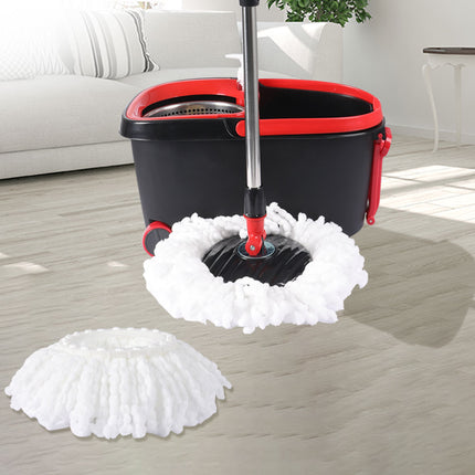 Cleanflo Spin Mop Bucket Set 360? Degree Black-2006733167175798790