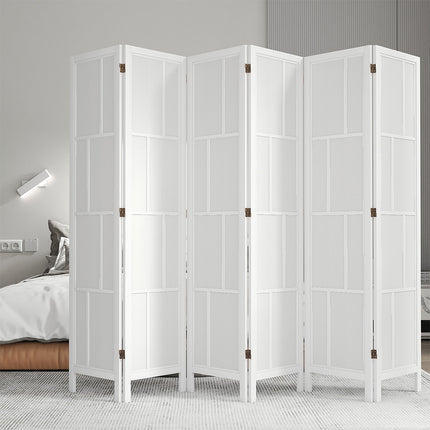 Levede 6 Panel Room Divider 170cm Freestanding Screen-2006733395211718662