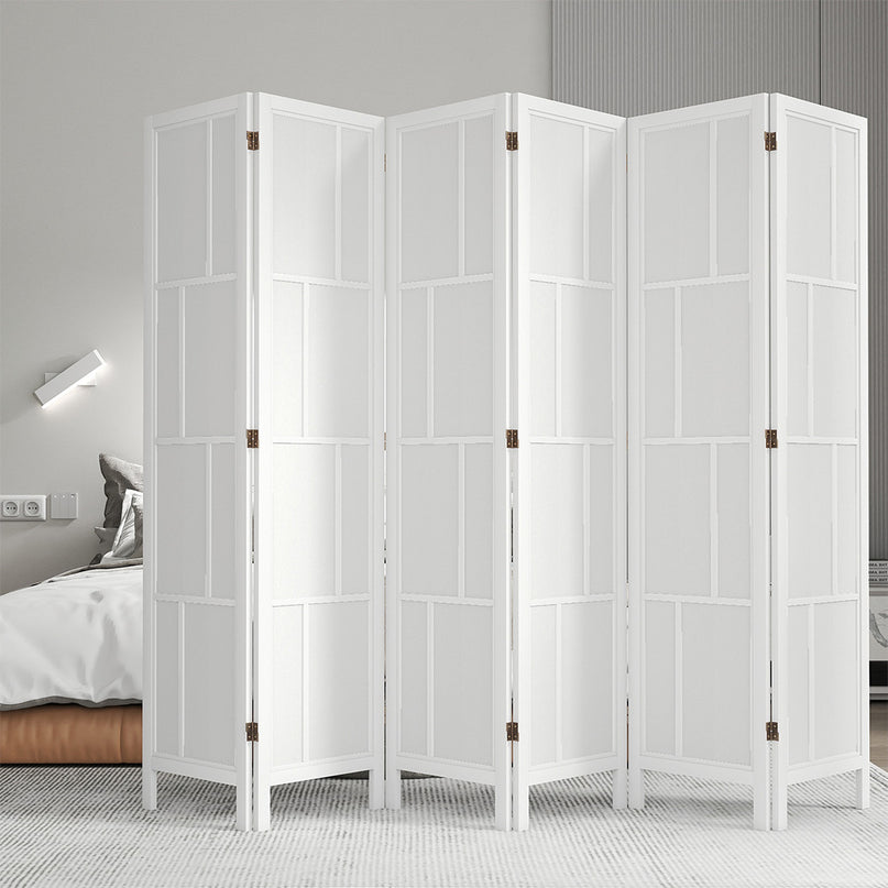 Levede 6 Panel Room Divider 170cm Freestanding Screen-2006733395211718662