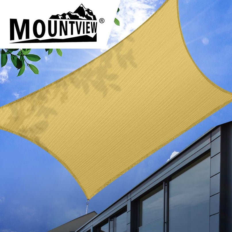 Mountview Sun Shade Sail Cloth Canopy Sand 180-2029387240752418822